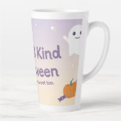 🧡 ✨ “Cute & Kind Halloween” Collectie 🎃🌿 Latte Mok (Rechts)
