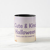 🧡 ✨ “Cute & Kind Halloween” Collectie 🎃🌿 Mok (Midden)