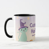 🧡 ✨ “Cute & Kind Halloween” Collectie 🎃🌿 Mok (Links)