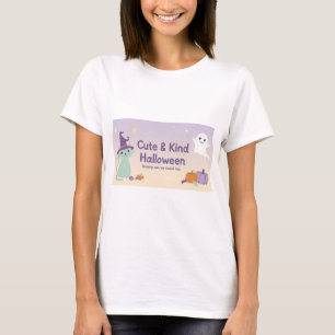 🧡 ✨ “Cute & Kind Halloween” Collectie 🎃🌿 T-shirt