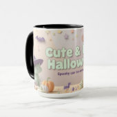 🧡 ✨ “Cute & Kind Halloween” Collection 🎃🌿 Mok (Voorkant links)