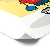 Cute Kind Hockey Player Poster (Hoek)