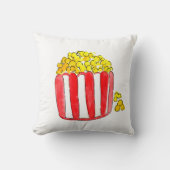 Cute kind popcorn film night kussen (Voorkant)