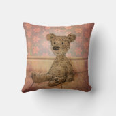 Cute Kind Teddy Bear Kussen (Achterkant)