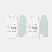 Cute Kinder Airplane Sky Stars Preschool Afstudere Bedankdoosjes (Uitgevouwen)