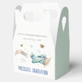 Cute Kinder Airplane Sky Stars Preschool Afstudere Bedankdoosjes (Geopend)