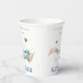 Cute Kinder Airplane Sky Stars Preschool Afstudere Papieren Bekers (Rechts)