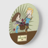 Cute Kinder - Apple-A-Day Club! Grote Klok (Hoek)