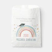 Cute Kinder Boho Rainbow Stars Preschool Afstudere Bedankzakje (Voorkant)