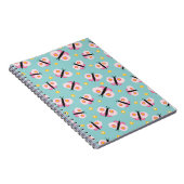 Cute Kinder Butterfly-patroon Notitieboek (Rechterzijde)