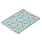 Cute Kinder Butterfly-patroon Notitieboek (Linkerzijde)