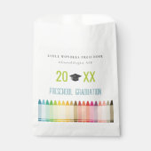 Cute Kinder Crayon Fun Rainbow Preschool Afstudere Bedankzakje (Voorkant)