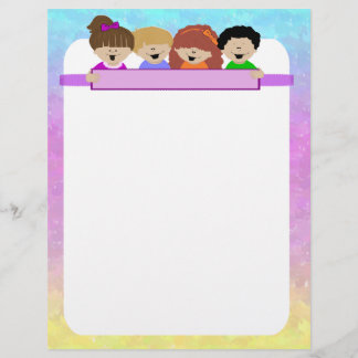 Cute Kinder Daycare Flyer