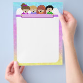 Cute Kinder Daycare Flyer (Hand)