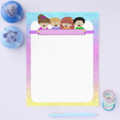 Cute Kinder Daycare Flyer (Enkel)