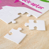 Cute Kinder Dinosaur Legpuzzel (Zijkant)