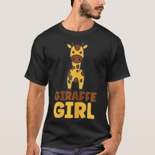 Cute Kinder Giraffes Love Giraffe Girl T-shirt