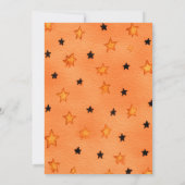 Cute Kinder Halloween Birthday Party Invitation Kaart (Achterkant)