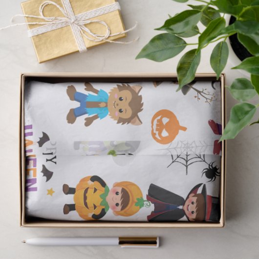 Cute Kinder Halloween Costume Party Tissuepapier (Geschenk)