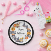 Cute Kinder Halloween Party Papieren Bordje (Feest)