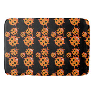 Cute Kinder ladybird Family Bath Mat