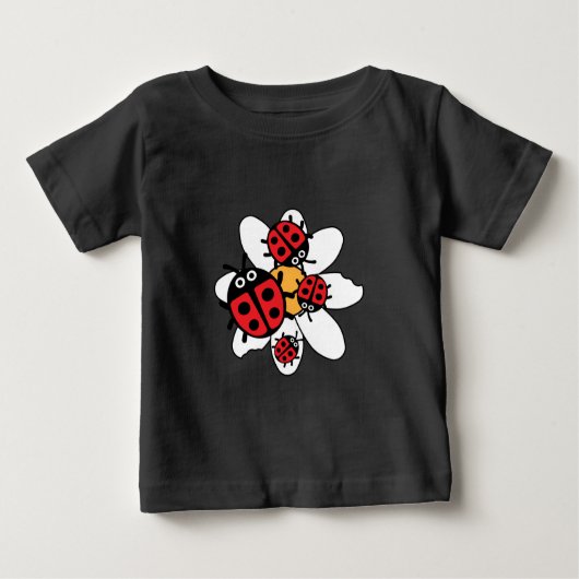 Cute Kinder ladybird Family T-Shirt (Voorkant)