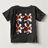 Cute Kinder ladybird Family T-Shirt (Achterkant)