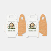 Cute Kinder Lion Foliage Preschool Graduparty Bedankdoosjes (Uitgevouwen)