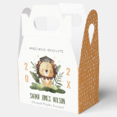 Cute Kinder Lion Foliage Preschool Graduparty Bedankdoosjes (Geopend)
