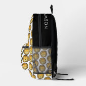 Cute Kinder Lion Oerwoud Bedrukte Rugzak (Rechts)