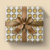 Cute Kinder Lion Oerwoud Cadeaupapier