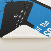 Cute Kinder Moby Dick Zee Monster Sherpa Deken (3/4)