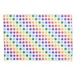 Cute Kinder Rainbow Polka Dots Pattern Kussensloop