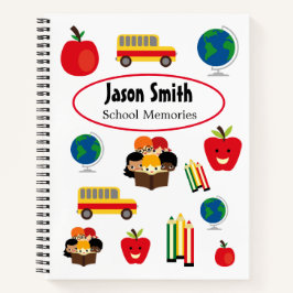 Cute Kinder School Notitieboek