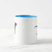 Cute kinder T-Rex dinotastic dinoosaur art Mok (Midden)