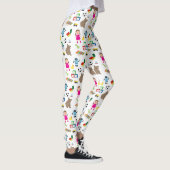 Cute Kinder Toys Pattern Leggings (Rechts)