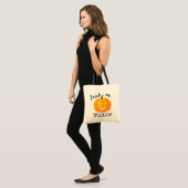 Cute Kinder Trick or treat Pumpkin Tote Bag (Voorkant (model))