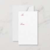 Cute kinder valentijn kitten notitiekaartje (Achterkant)