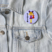 Cute Kinder Violin Button (In situ)