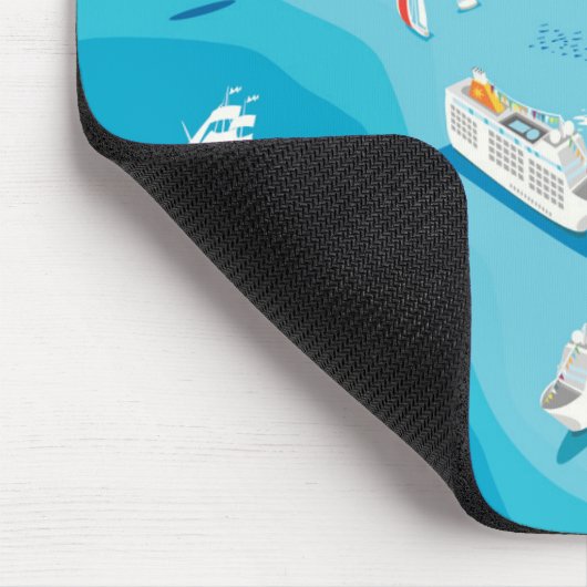 Cute Kinderen Florida Map Muismat (Hoek)