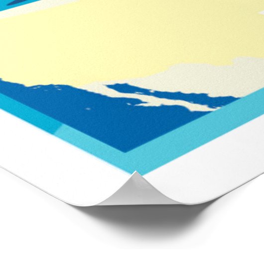 Cute Kinderen Florida Map Poster (Hoek)