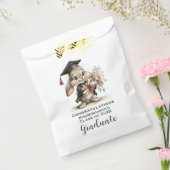 Cute Kindergarten Graduation Bunny Design Bedankzakje (Gezegeld)