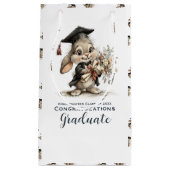  Cute Kindergarten Graduation Bunny Design Klein Cadeauzakje (Voorkant)