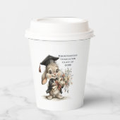  Cute Kindergarten Graduation Bunny Design Papieren Bekers (Voorkant)