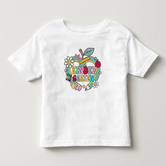 Cute Kindergarten Peuter T-shirt (Voorkant)