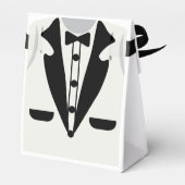 Cute Kindergarten Tuxedo Bow Stropdas Afstuderen Bedankdoosjes (Achterkant)