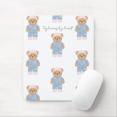 Cute Kinderverpleegster Muismat (Met muis)