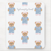 Cute Kinderverpleegster Muismat