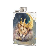 Cute  king Lion Sleeping On The Moon               Heupfles (Links)