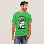 Cute KiniArt Koe T-Shirt (Voorkant volledig)